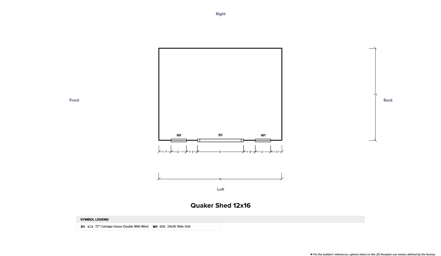 Quaker Shed 12x16 - Image 6