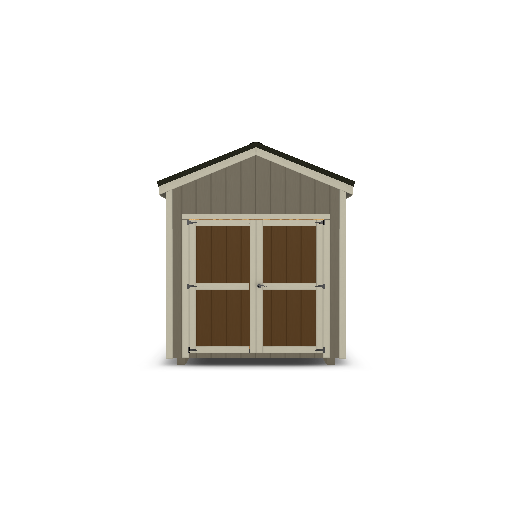 Cabin with Porch 8x16 - Image 3