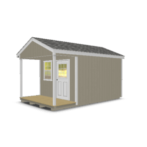 Cabin with Porch 10x16