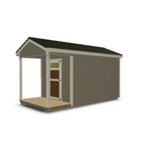 Cabin with Porch 8x16