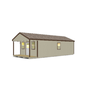 Cabin with Porch 14x32