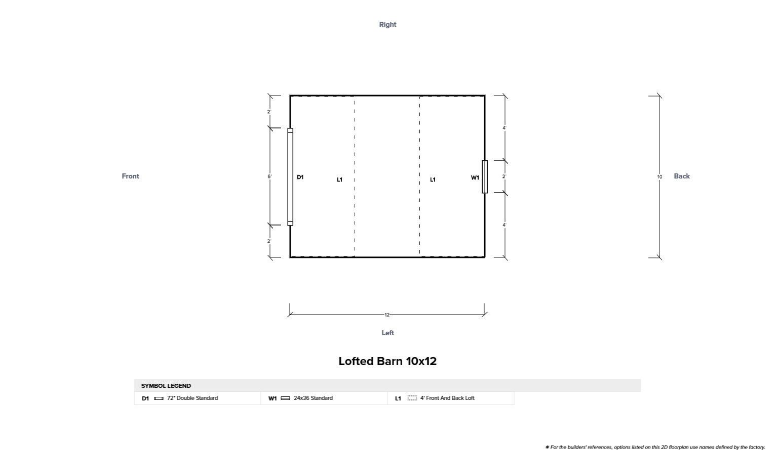 Lofted Barn 10x12 - Image 6