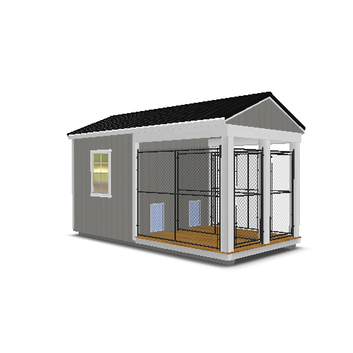 Dog Kennel 8x16