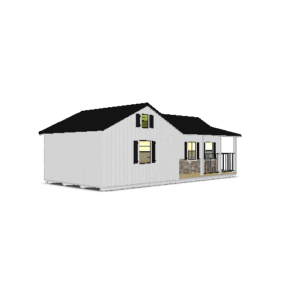 Ponderosa – Single Gable 14x30