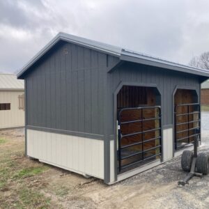 Horse shed - run-in 10x16 (7327)