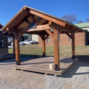10 X 12 Timber Frame Pavilion
