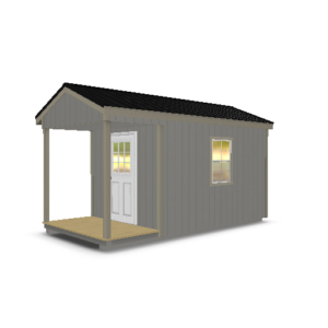 Cabin with Porch 8x16