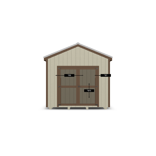 Cabin with Porch 10x16 - Image 3