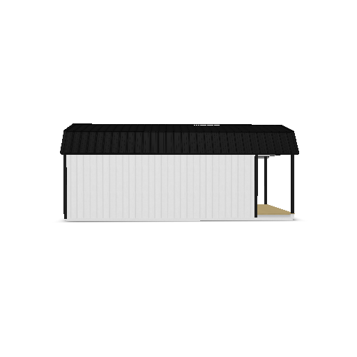 Lofted Barn with Porch 12x24 - Image 4