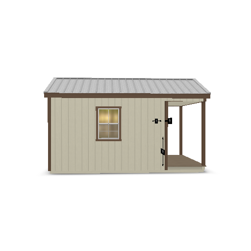 Cabin with Porch 10x16 - Image 4