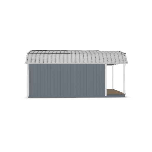 Lofted Barn with Porch 10x20 - Image 4