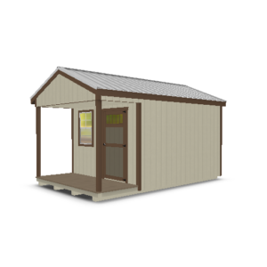 Cabin with Porch 10x16