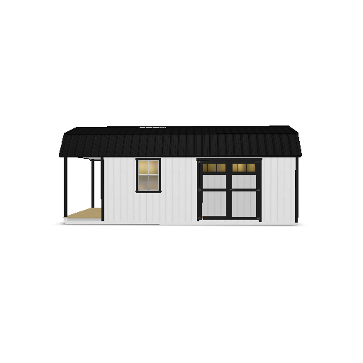 Lofted Barn with Porch 12x24 - Image 5