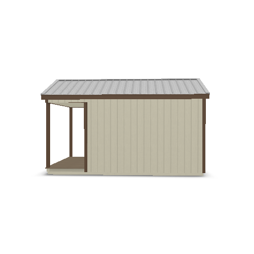 Cabin with Porch 10x16 - Image 5