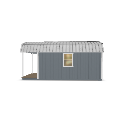Lofted Barn with Porch 10x20 - Image 5
