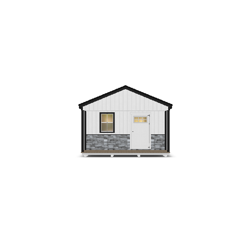 Cabin with Porch 14x32 - Image 2