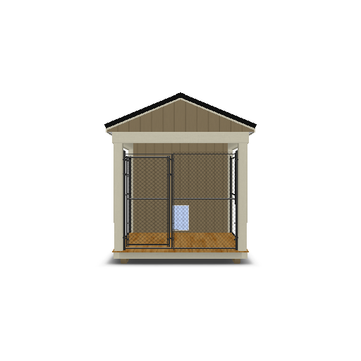 Dog Kennel 8x16 - Image 2