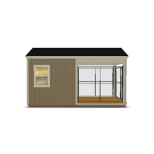 Dog Kennel 8x16 - Image 4