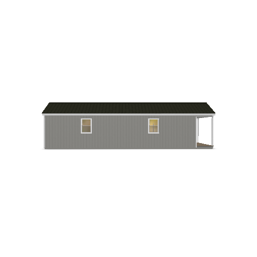 Cabin with Porch 14x40 - Image 4
