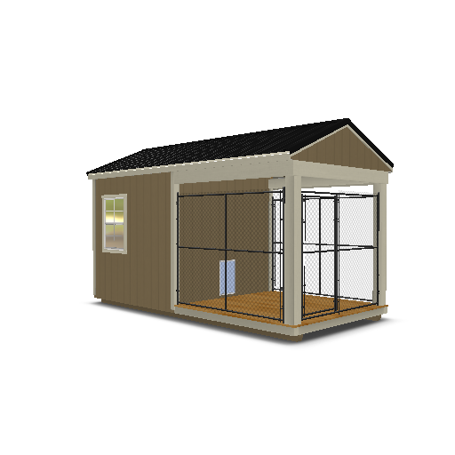 Dog Kennel 8x16