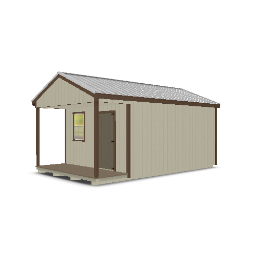 Cabin with Porch 12x20