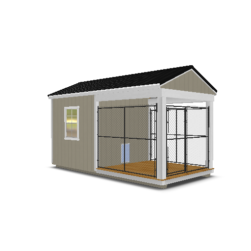 Dog Kennel 8x16