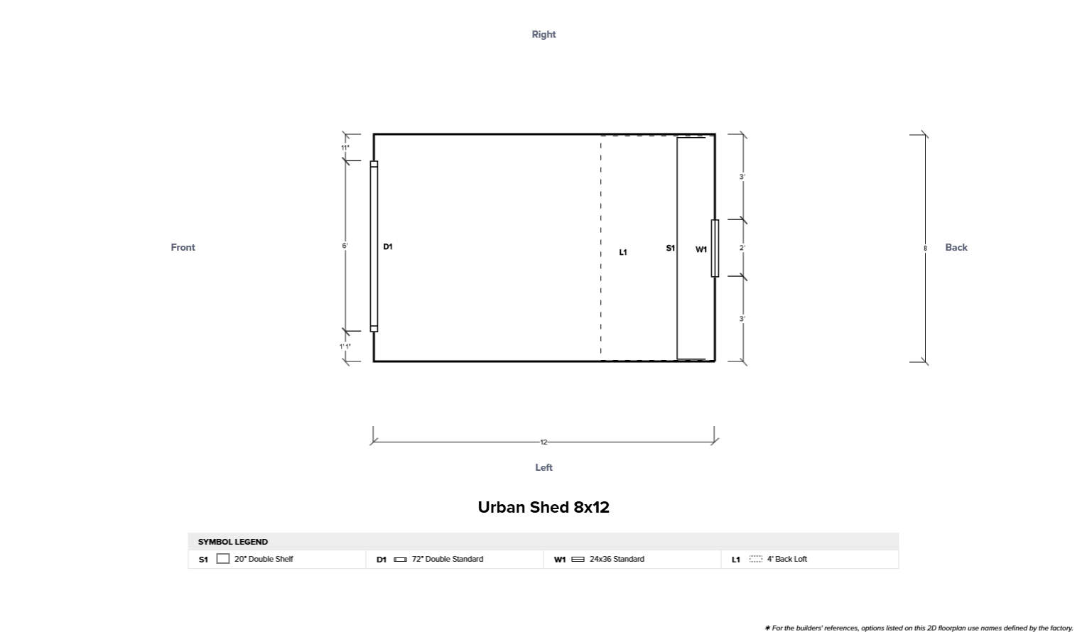 Urban Shed 8x12 - Image 6