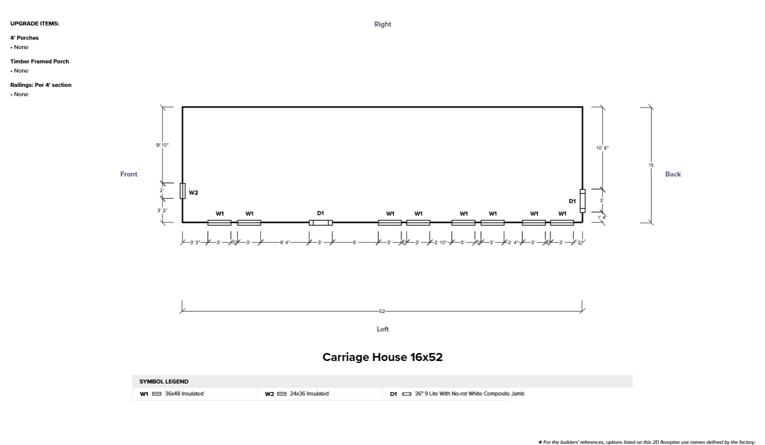 Carriage House 16x52 - Image 6