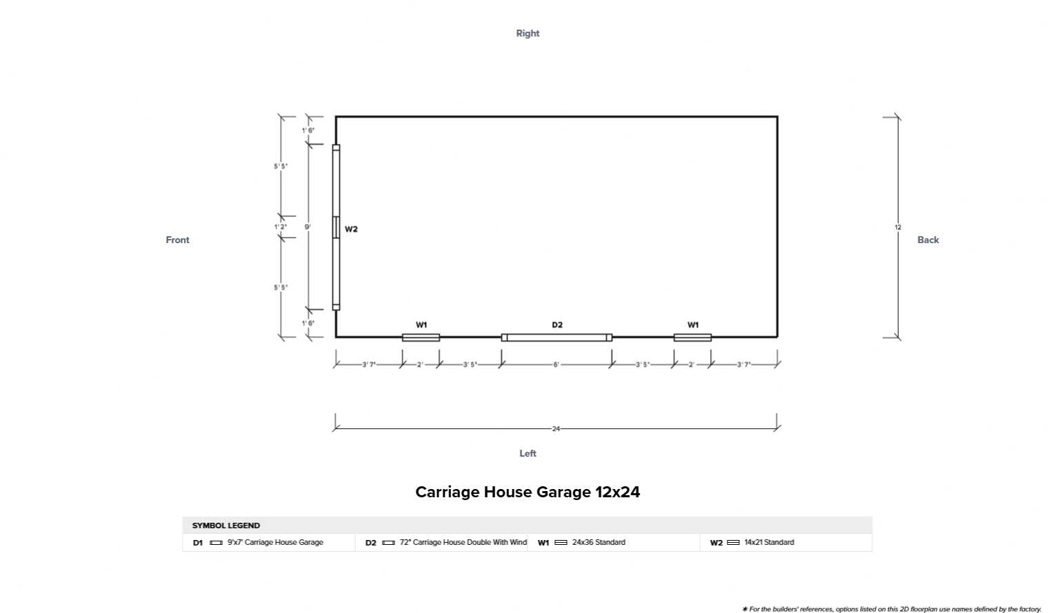 Carriage House Garage 12x24 - Image 6