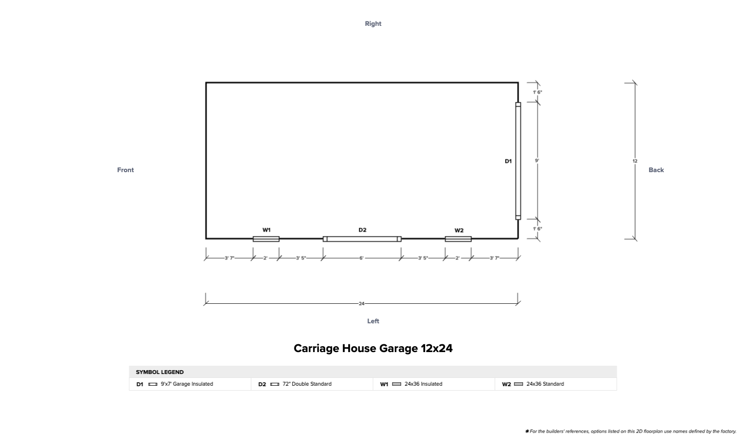 Carriage House Garage 12x24 - Image 6