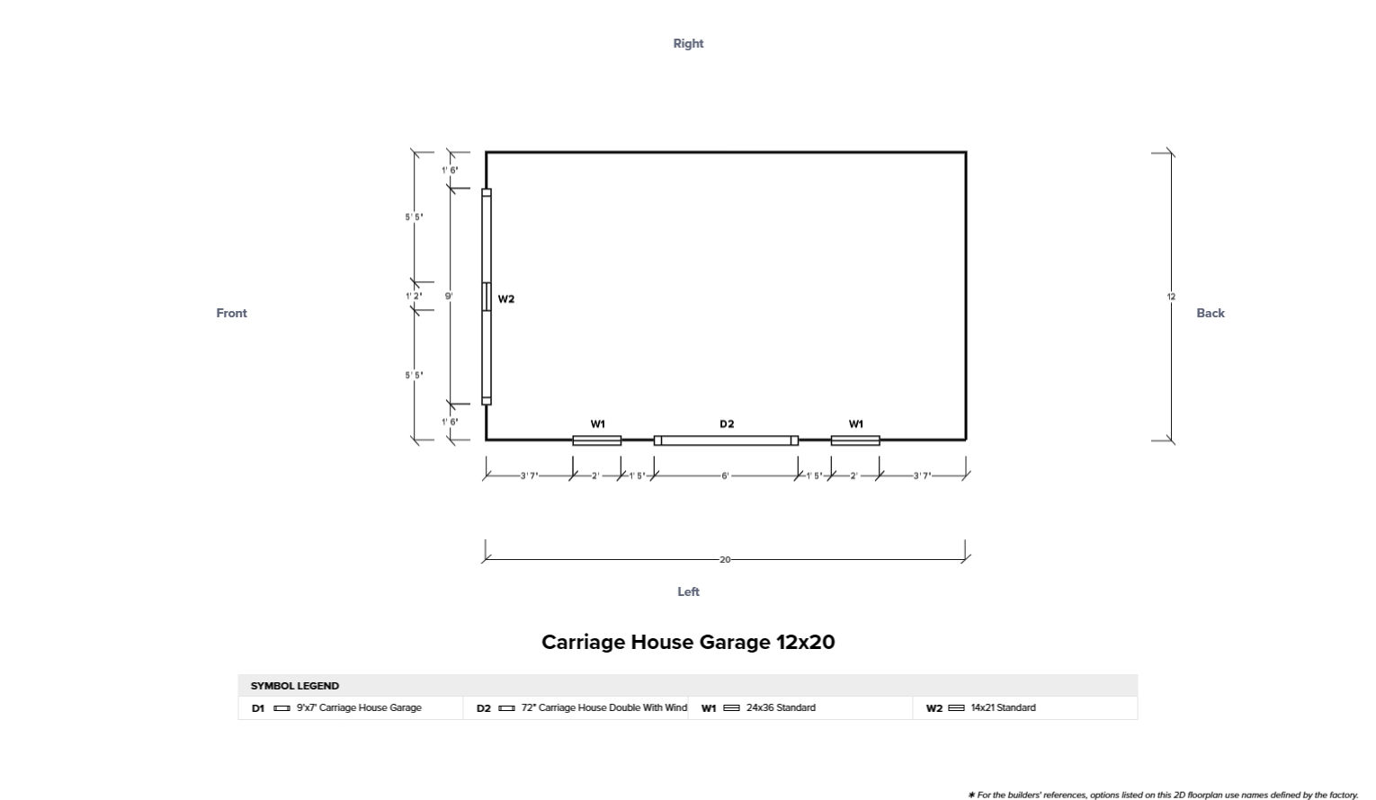 Carriage House Garage 12x20 - Image 6