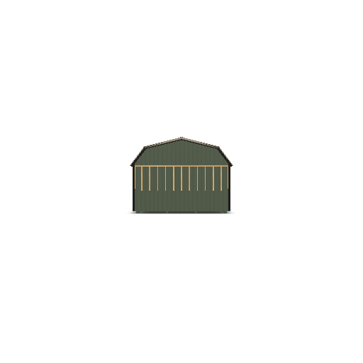 Lofted Barn with Porch 16x44 - Image 3