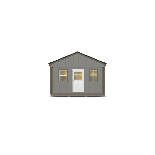 Cabin with Porch 14x32 - Image 2
