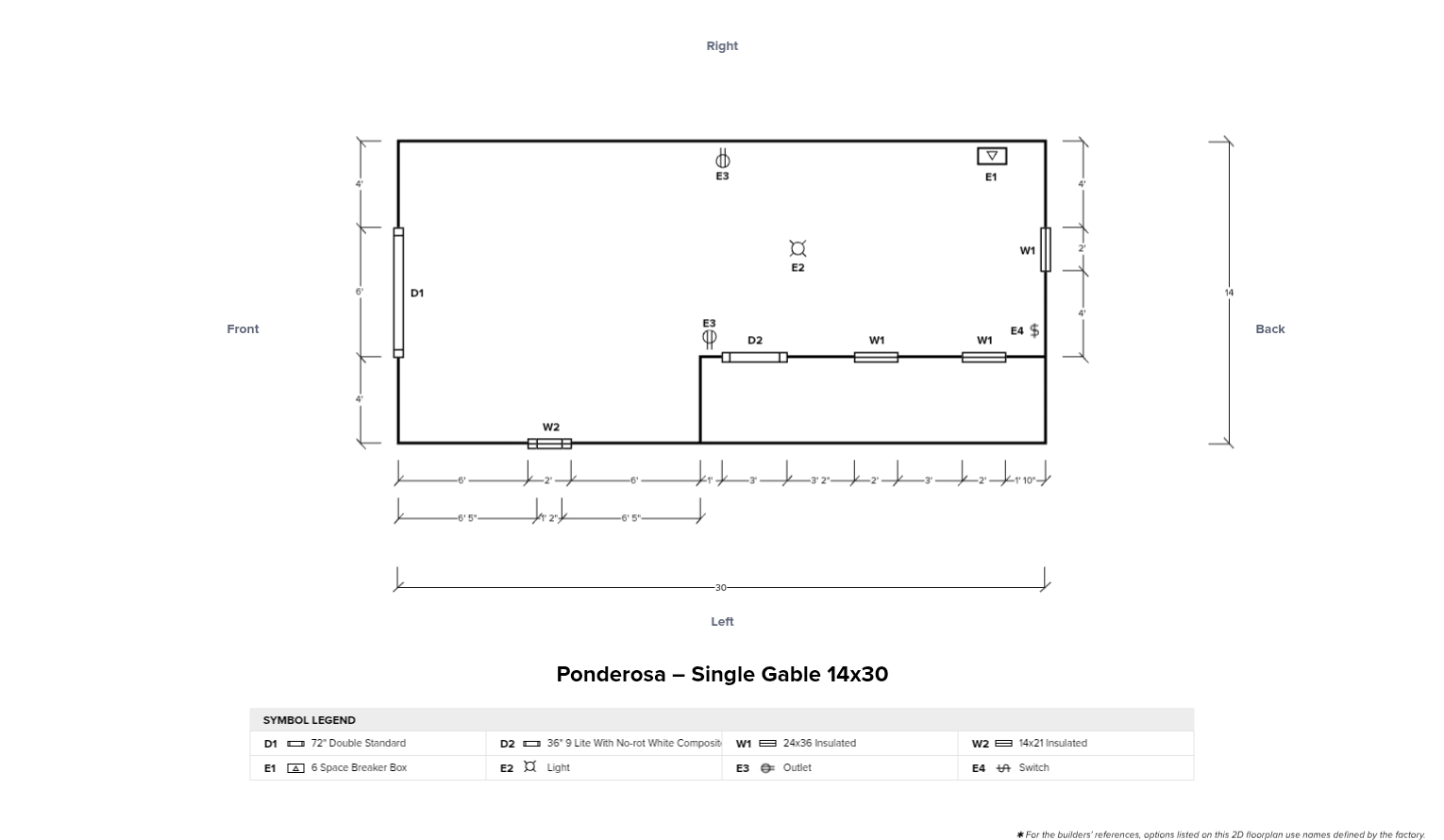 Ponderosa - Single Gable 14x30 - Image 6