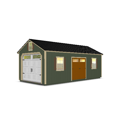 Carriage House Garage 12x24