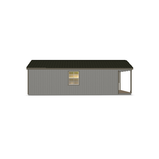 Cabin with Porch 14x32 - Image 4