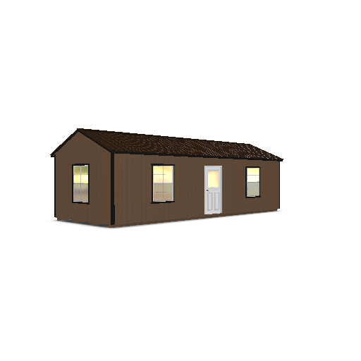 The Painted Cabin 12x32