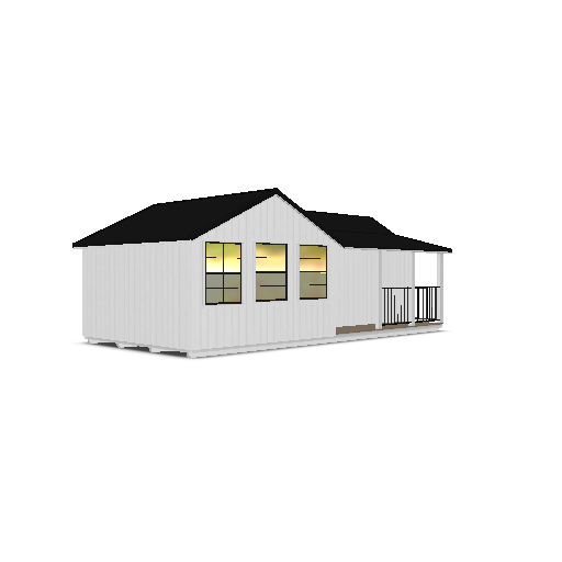 Ponderosa – Single Gable 14x30