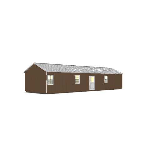 The Painted Cabin 16x48