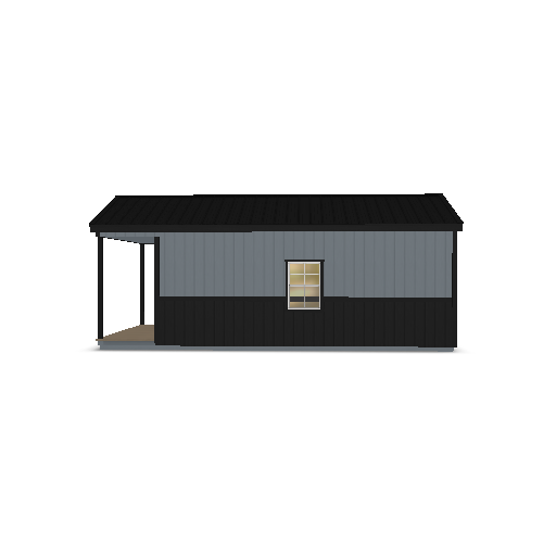 Cabin with Porch 12x24 - Image 5