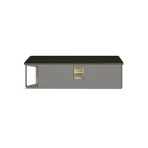 Cabin with Porch 14x32 - Image 5