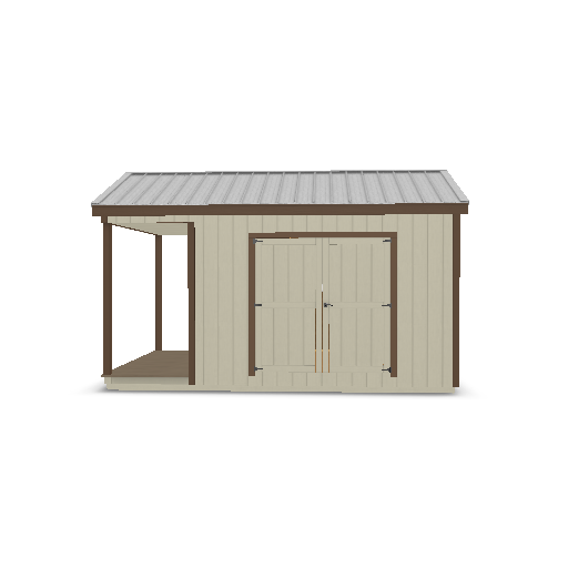 Cabin with Porch 10x16 - Image 5